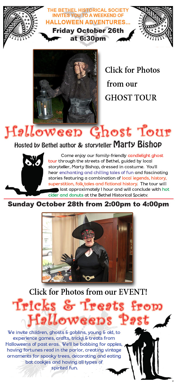 Bethel Historical Halloween Events