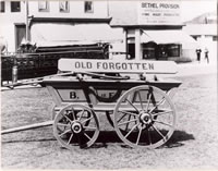 “Old Forgotten”....Bethel’s first piece of fire apparatus.     